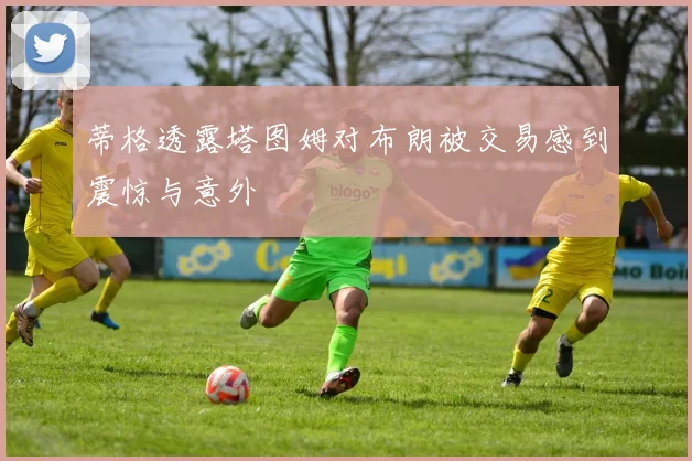 蒂格透露塔图姆对布朗被交易感到震惊与意外
